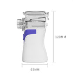 YMK-W6 Atomizzatore micro-mesh portatile ad ultrasuoni per bambini adulto Atomizzatore a compressione regolabile a due velocità portatile per uso domestico, YMK-W6(Blue), YMK-W6(Gray), YMK-W6(Green)