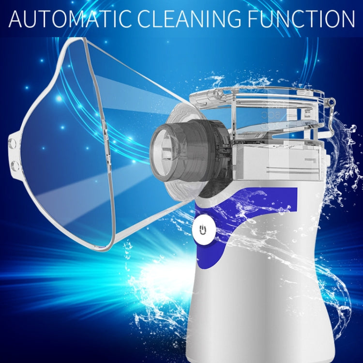 YMK-W6 Atomizzatore micro-mesh portatile ad ultrasuoni per bambini adulto Atomizzatore a compressione regolabile a due velocità portatile per uso domestico, YMK-W6(Blue), YMK-W6(Gray), YMK-W6(Green)