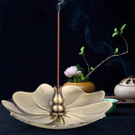 Porta incenso per bruciatore di incenso in lega di legno di sandalo per camera da letto per uso domestico, Drop Shape, Gourd