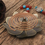 Porta incenso per bruciatore di incenso in lega di legno di sandalo per camera da letto per uso domestico, Drop Shape, Gourd