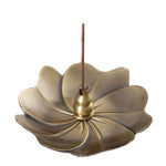 Porta incenso per bruciatore di incenso in lega di legno di sandalo per camera da letto per uso domestico, Drop Shape, Gourd