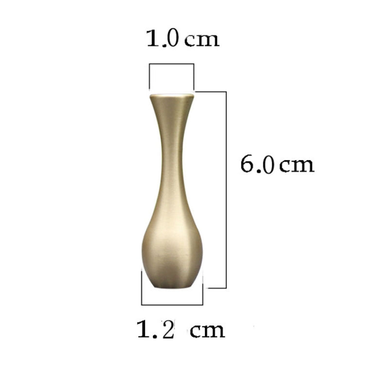 2 pezzi mini vaso piccolo incenso da tavolo antico soggiorno composizione floreale decorazione creativa, Tabletop Antique Vase