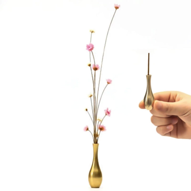 2 pezzi mini vaso piccolo incenso da tavolo antico soggiorno composizione floreale decorazione creativa, Tabletop Antique Vase