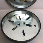 Vassoio porta bobina antizanzare ignifugo repellente per zanzare da esterno 2 pezzi, Mosquito Coil Holder Tray