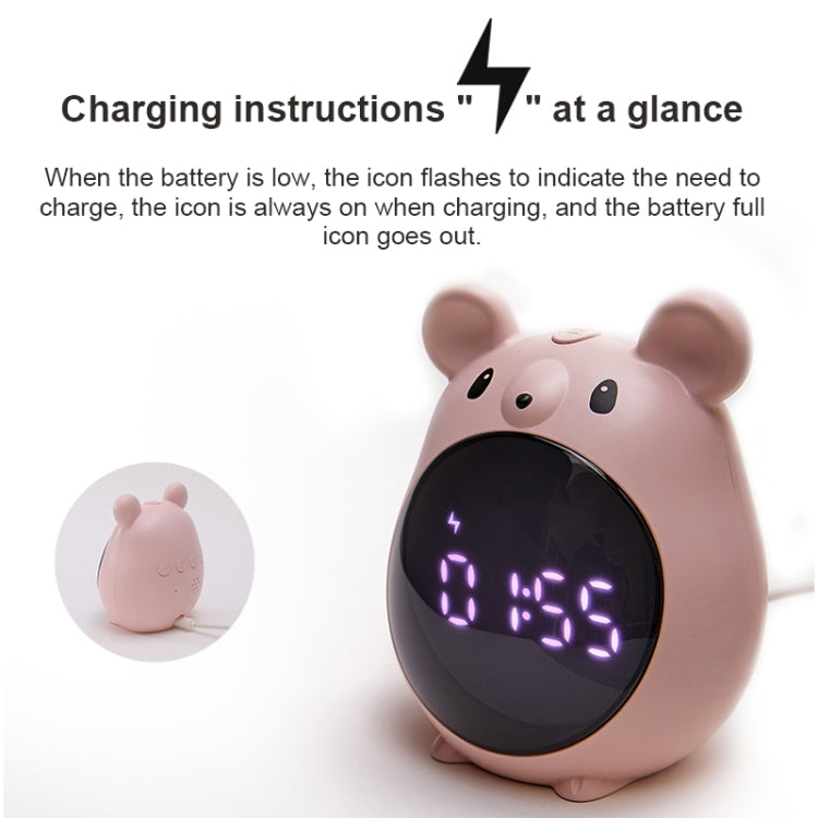 Elf Mouse Sveglia Conto alla rovescia Apprendimento Gestione del tempo Studente e orologio da cartone animato per bambini