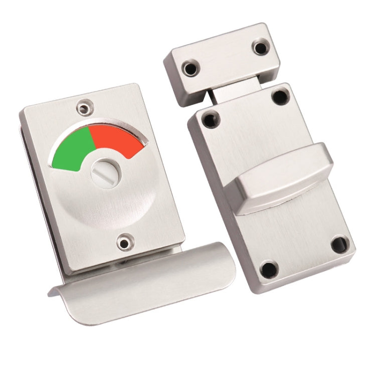 Serratura per porta con display rosso e verde per WC Serratura per WC pubblica in acciaio inossidabile, Indicating lock With Handle