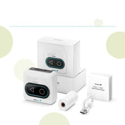 Domanda di ricerca portatile per studenti domestici Memobird G4 Graffiti Notes Stampante termica portatile Bluetooth, Avocado Green, Peach Powder, Classic White