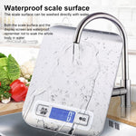 Bilancia elettronica da cucina portatile per piccoli alimenti in acciaio inossidabile, 5kg/1g (Battery Model White), 5kg/1g (Battery Model Black), 10kg/1g (Battery Model White), 5kg/1g (Rechargeable White), 10kg/1g (Rechargeable White)                 ...