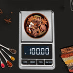 Mini bilancia portatile da cucina in acciaio inossidabile, bilancia elettronica per gioielli ad alta precisione, 100g/0.01g, 200g/0.01g, 300g/0.01g, 500g/0.01g, 500g/0.1g