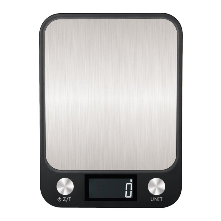 Piccola bilancia da cucina per alimenti, bilancia elettronica da cucina in acciaio inossidabile, 5kg/1g (Black), 10kg/1g (Black), 5kg/1g (White), 10kg/1g (White)