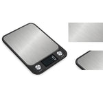 Piccola bilancia da cucina per alimenti, bilancia elettronica da cucina in acciaio inossidabile, 5kg/1g (Black), 10kg/1g (Black), 5kg/1g (White), 10kg/1g (White)
