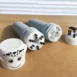 Gomma elettrica per aspirapolvere 2 in 1 Studenti creativi che studiano cancelleria, Vacuum Cleaner Electric Eraser