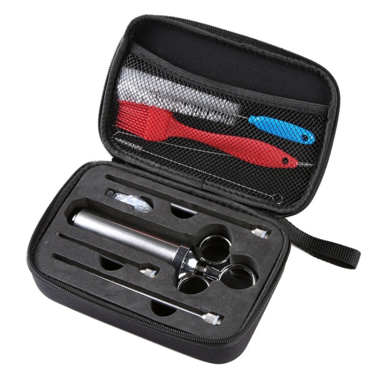 Set di aghi per tacchino con siringa per condimento in acciaio inossidabile 304., 14 in 1 with Storage Bag