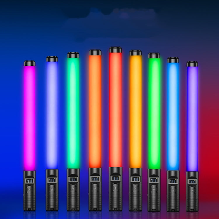 Bastone luminoso per fotografia colorata RGB Bastone luminoso a temperatura regolabile 3000K-6500K, RGB Light Stick