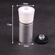 2 pezzi di specchio per il taglio dei metalli, strumento di identificazione dei diamanti per gioielli, lente d'ingrandimento da 10 volte, strumento per l'osservazione dell'anello di diamanti