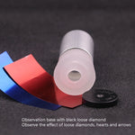 Set 2 specchi con lente ingrandimento 10x per gioielli