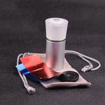 Set 2 specchi con lente ingrandimento 10x per gioielli