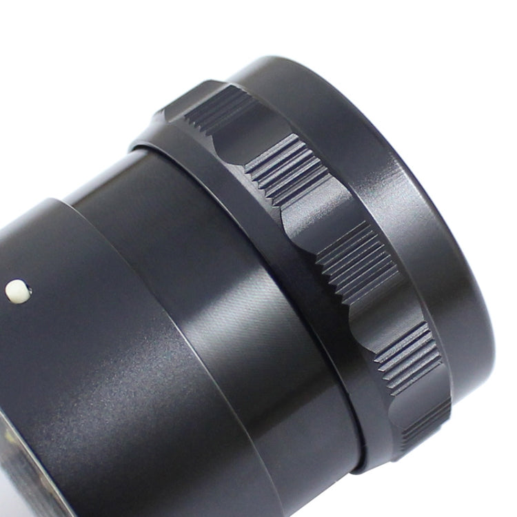 Lente d'ingrandimento 10x con 8 luci LED e scala graduata