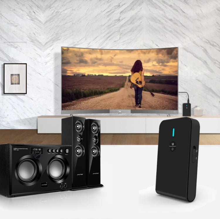 BT-6 2 in 1 Ricevitore e trasmettitore Adattatore audio Bluetooth 5.0, BT-6