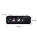 Convertitore audio digitale analogico NK-C6 con volume regolabile