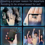 JAKCOM R4 Smart Ring Signore degli Anelli multifunzionale per Apple e Android