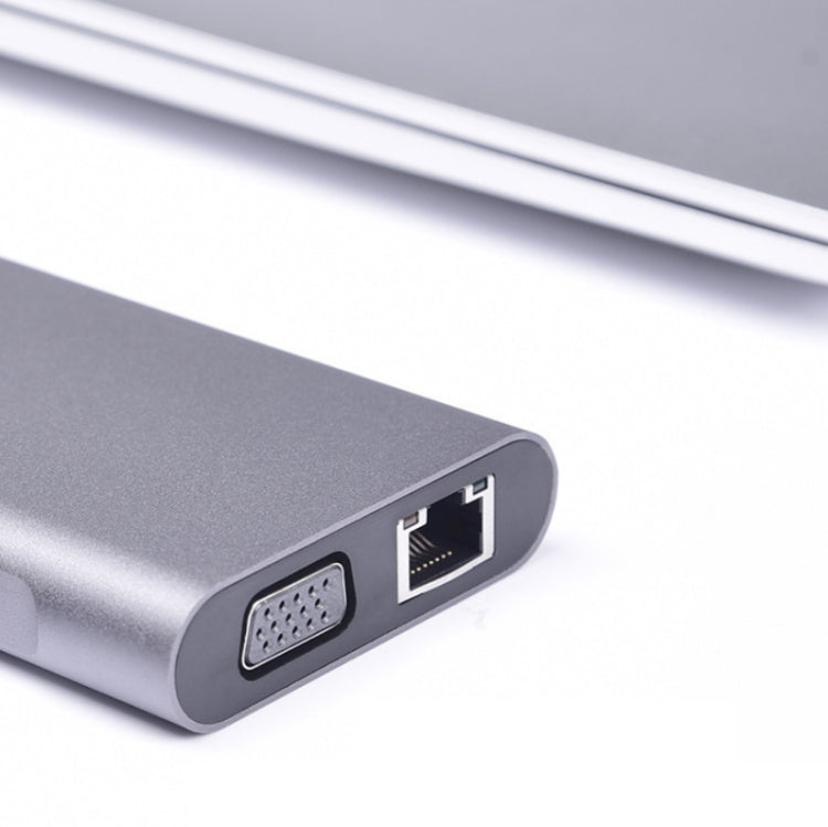 Docking station multifunzione di tipo C 10 in 1 HUB di ricarica rapida PD, 10 in 1