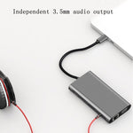 Docking station multifunzione di tipo C 10 in 1 HUB di ricarica rapida PD, 10 in 1