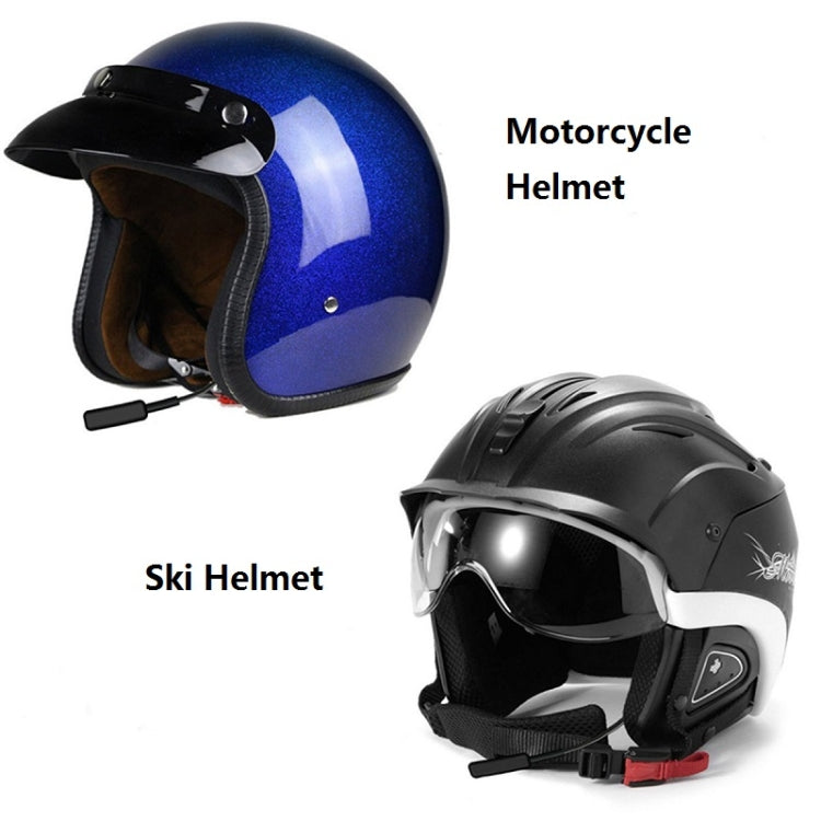 MH01 Auricolare per casco Bluetooth 5.0 Auricolare Bluetooth con risposta automatica/effetto stereo, MH01