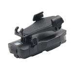 Luce per bicicletta da 500LM, supporto per telefono cellulare, luce anteriore da guida multifunzione con clacson, 4000 mAh (Black), 4000 mAh (Black Red), 4000 mAh (Black Blue), 4000 mAh (Black Orange), 2400 mAh (Black Red), 2400 mAh (Black Blue)       ...