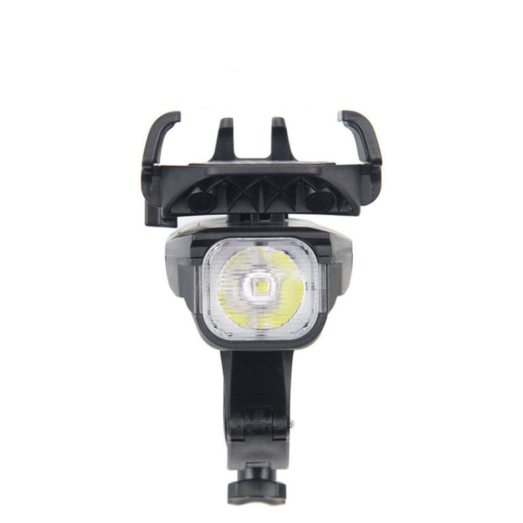 Luce per bicicletta da 500LM, supporto per telefono cellulare, luce anteriore da guida multifunzione con clacson, 4000 mAh (Black), 4000 mAh (Black Red), 4000 mAh (Black Blue), 4000 mAh (Black Orange), 2400 mAh (Black Red), 2400 mAh (Black Blue)       ...