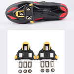 Set di 3 stecche per bicicletta, piastra di bloccaggio da strada a 6 gradi, speciale per scarpe da bici da strada, DH0501 Yellow, DH0501 Red, DH0501 Pad