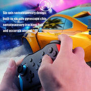 Gamepad Bluetooth wireless con vibrazione a 6 assi NS009 per Switch Pro