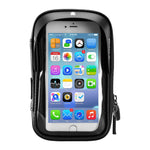 Borsa da bicicletta Borsa da manubrio Borsa da sella impermeabile per touch screen, 6inch