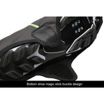 Copriscarpe da ciclismo per sport all'aria aperta per bicicletta Copriscarpe impermeabile antivento caldo invernale Copriscarpe in PU Attrezzatura da ciclismo, M, L
