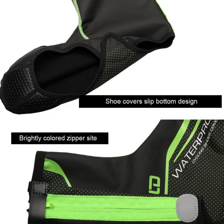 Copriscarpe da ciclismo per sport all'aria aperta per bicicletta Copriscarpe impermeabile antivento caldo invernale Copriscarpe in PU Attrezzatura da ciclismo, M, L