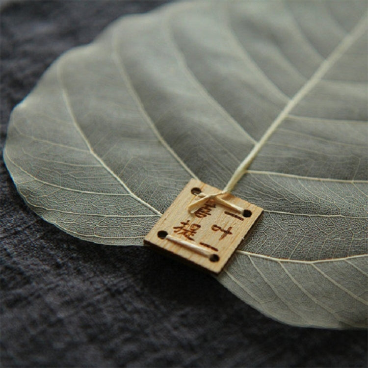 Perdita di tè con filtro naturale in foglie di Bodhi dalla personalità creativa, Bodhi Leaf