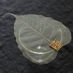 Perdita di tè con filtro naturale in foglie di Bodhi dalla personalità creativa, Bodhi Leaf