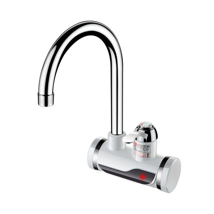 Rubinetto elettrico istantaneo per acqua calda da cucina, scaldabagno caldo e freddo, spina europea, Lamp Display Lower Water Inlet, Lamp Display Side Water Inlet, Lamp Display Leakage Protection Lower Water Inlet                                       ...