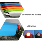 Parafango per bicicletta con fanali posteriori a LED Parafango per mountain bike Accessori per guida da 26 pollici a sgancio rapido
