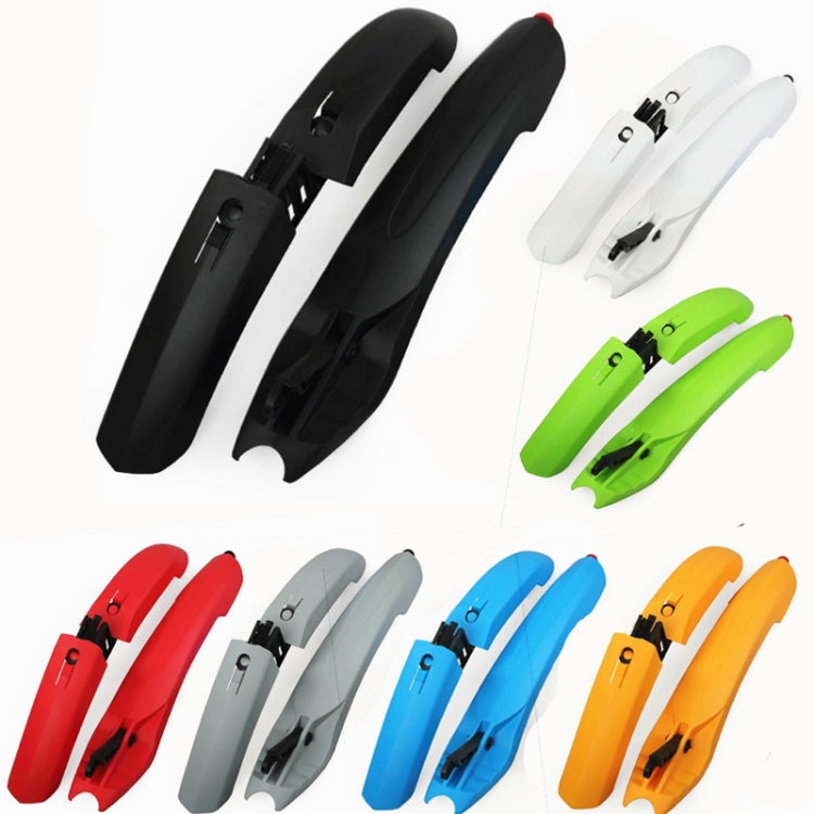 Parafango per bicicletta con fanali posteriori a LED Parafango per mountain bike Accessori per guida da 26 pollici a sgancio rapido