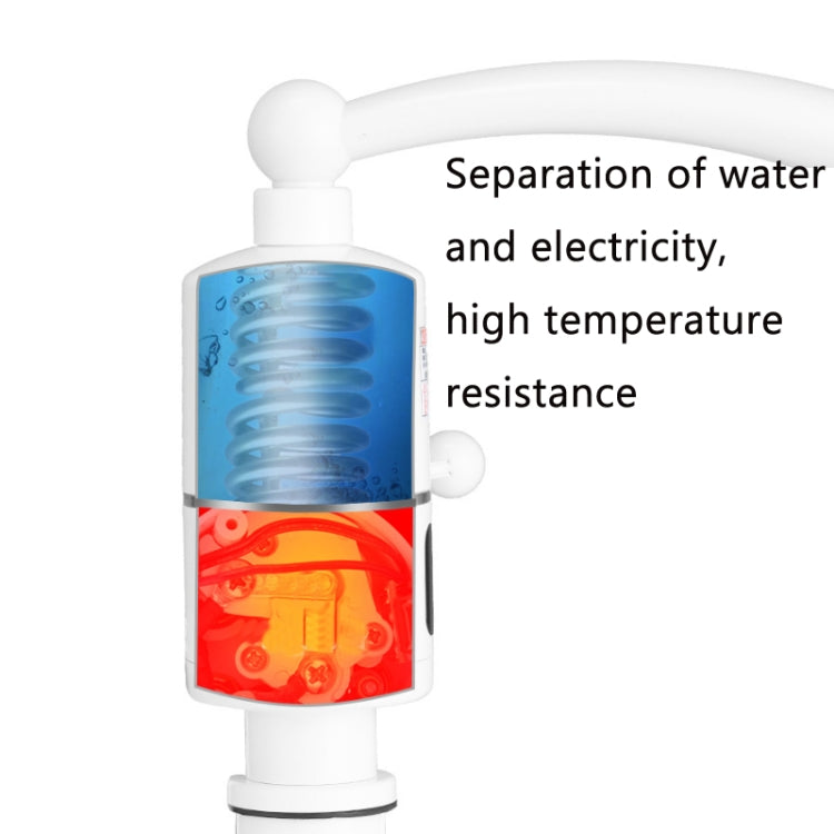 Rubinetto per riscaldamento elettrico con display digitale Riscaldatore di acqua calda istantaneo Spina europea, Digital Display Horizontal Tube, Digital Display Elbow, Digital Horizontal Tube With Leakage Protection, Digital Elbow With Leakage Protect...