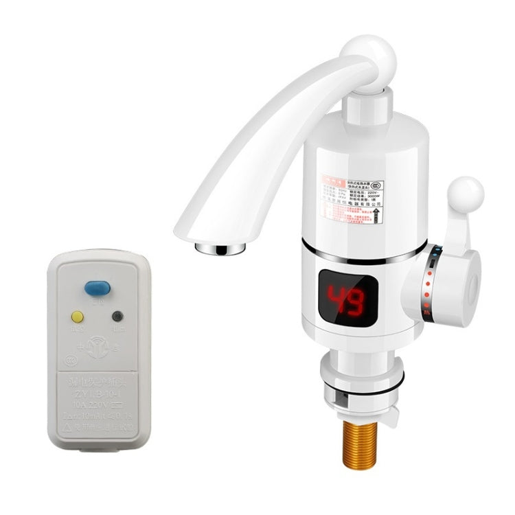 Rubinetto per riscaldamento elettrico con display digitale Riscaldatore di acqua calda istantaneo Spina europea, Digital Display Horizontal Tube, Digital Display Elbow, Digital Horizontal Tube With Leakage Protection, Digital Elbow With Leakage Protect...