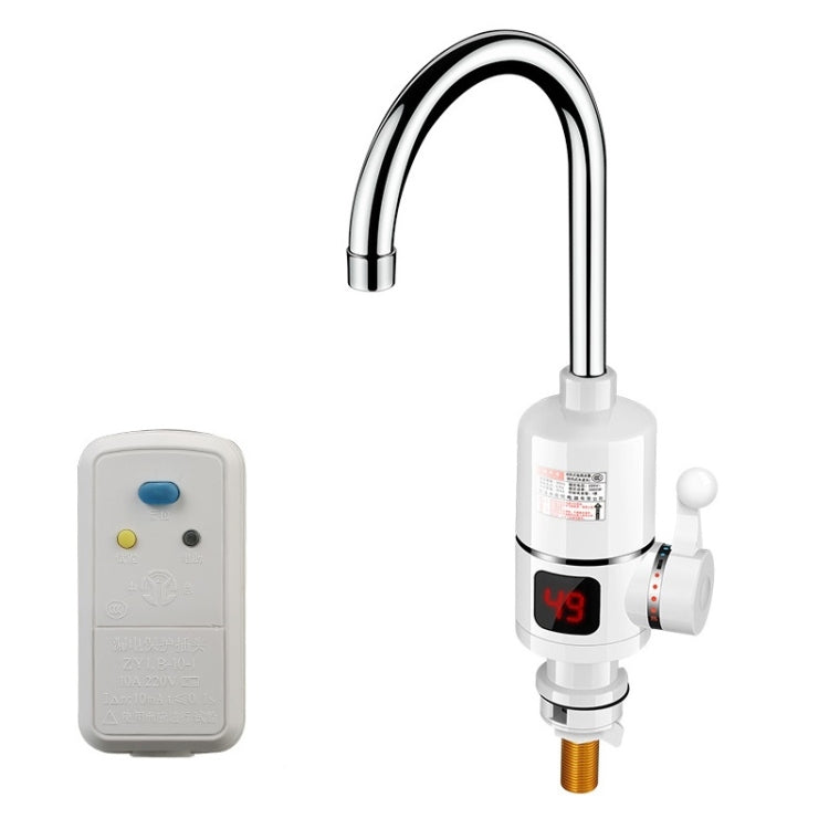 Rubinetto per riscaldamento elettrico con display digitale Riscaldatore di acqua calda istantaneo Spina europea, Digital Display Horizontal Tube, Digital Display Elbow, Digital Horizontal Tube With Leakage Protection, Digital Elbow With Leakage Protect...