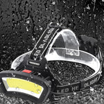 TG-TD123 Grande proiettore C0B LED montato sulla testa Ricaricabile multifunzionale Outdoor Camping Fishing Light Torcia