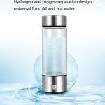 Tazze per acqua elettrolitica portatili Tazze per acqua ricca di idrogeno, 420ml