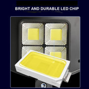 Lampada solare da parete con sensore corpo umano 144 COB