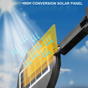 Lampada solare da parete con sensore corpo umano 144 COB