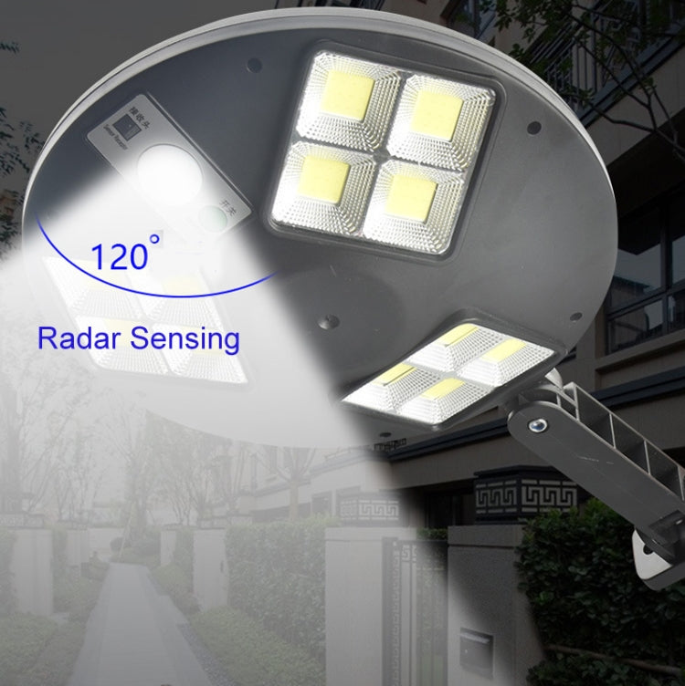 144 COB Solar Human Body Sensor Street Light Applique da parete da giardino con telecomando Luce di sicurezza per esterni