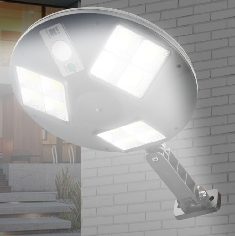 144 COB Solar Human Body Sensor Street Light Applique da parete da giardino con telecomando Luce di sicurezza per esterni