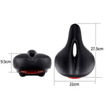 Sedile per bicicletta con fanali posteriori con cuscino per sella per bicicletta leggero per mountain bike, YF-1076-3